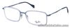 RB Optics Eyeglasses * Demi Gloss RB6298-2755 Light Blue and Gunmetal
