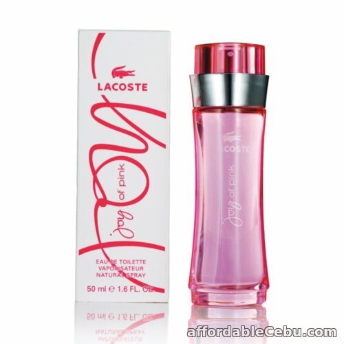 1st picture of Lacoste Joy of Pink Eau de Toilette for Women 90ml US Tester Free Shipping For Sale in Cebu, Philippines