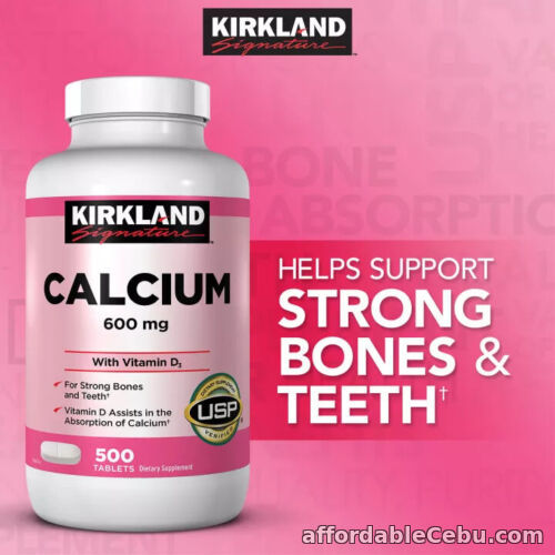 1st picture of Kirkland Calcium + D3 600mg 500 Tabs For Sale in Cebu, Philippines