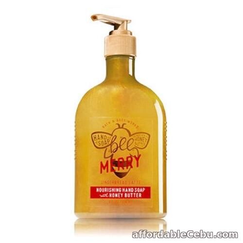 1st picture of Bath and Body Works Bee Merry Gingerbread Latte Nourishing Hand Soap with Honey For Sale in Cebu, Philippines