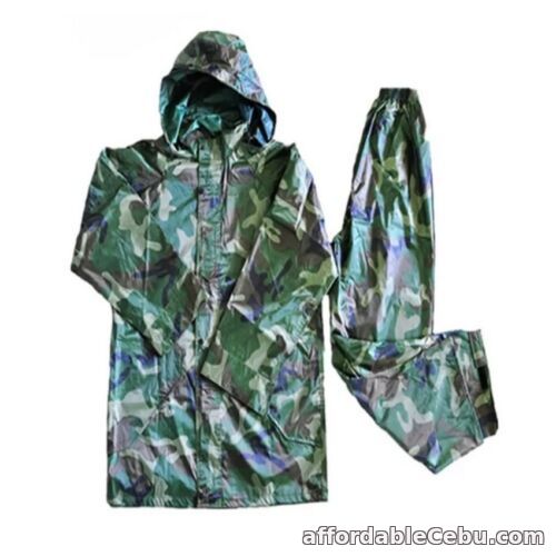 1st picture of Adult Raincoat and Pants (Camouflage) For Sale in Cebu, Philippines