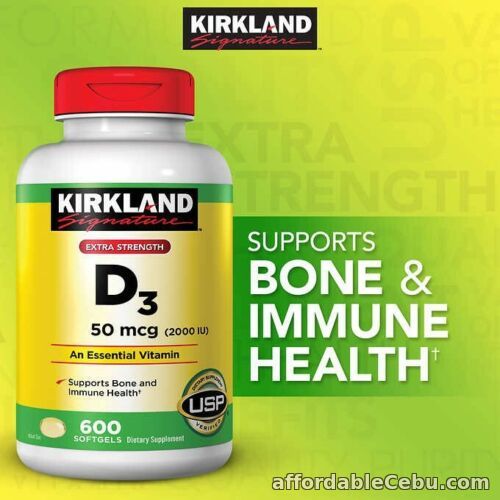 1st picture of Kirkland vitamin d3 2000iu 600 softgels 2024 expiry For Sale in Cebu, Philippines