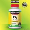 Kirkland D3 Vitamins 600 SOFTGELS (2000 IU)