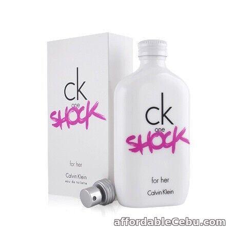 1st picture of Calvin Klein CK One Shock Eau de Toilette for Her 100ml US Tester Free Shipping For Sale in Cebu, Philippines