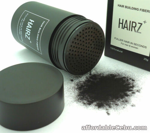 1st picture of 1x HAIRZ Hair Building Fiber Instant Fuller 100% Natural Black or Dark Brown For Sale in Cebu, Philippines