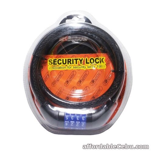 1st picture of 4-Digit Bicycle Combination Lock For Sale in Cebu, Philippines
