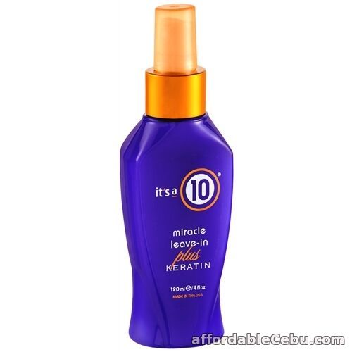 1st picture of IT'S A 10 MIRACLE LEAVE-IN PLUS KERATIN 4 OZ / 120 ML For Sale in Cebu, Philippines