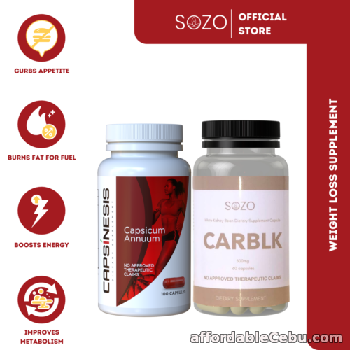 1st picture of SOZO CAPSINESIS AND CARBLK For Sale in Cebu, Philippines