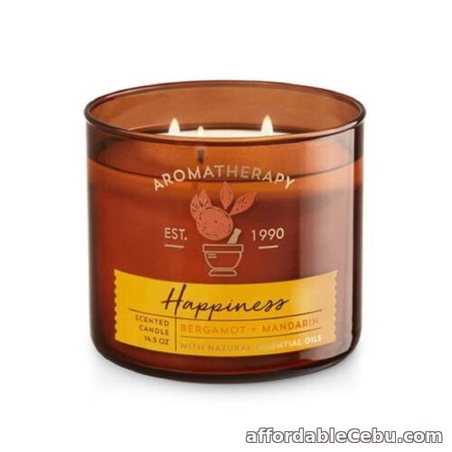 1st picture of Bath and Body Works Aromatherapy HAPPINESS Scented Candle 14.5OZ For Sale in Cebu, Philippines