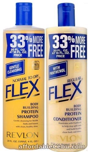 1st picture of Revlon Flex Body Building Shampoo & Regular Conditioner 592 ml / 20 oz SET OF 2 For Sale in Cebu, Philippines