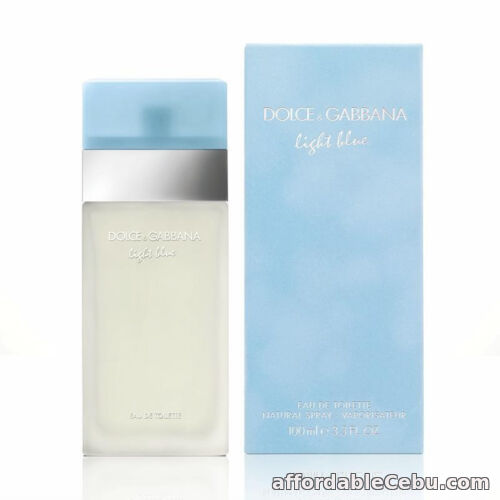 1st picture of DOLCE & GABANNA LIGHT BLUE EDT 100ML - COD + FREE SHIPPING For Sale in Cebu, Philippines