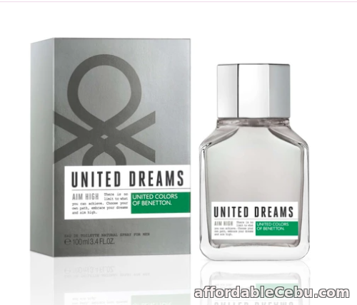 1st picture of Benetton United Dreams Aim High Men EDT 80ml For Sale in Cebu, Philippines