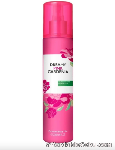 1st picture of Benetton Dreamy Pink Gardenia Perfumed Body Mist 236ml For Sale in Cebu, Philippines