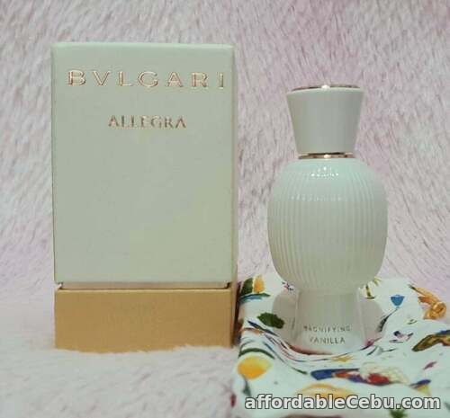 1st picture of Allegra Magnifying Vanilla Essence Bvlgari EDP for women 40ml US Tester For Sale in Cebu, Philippines