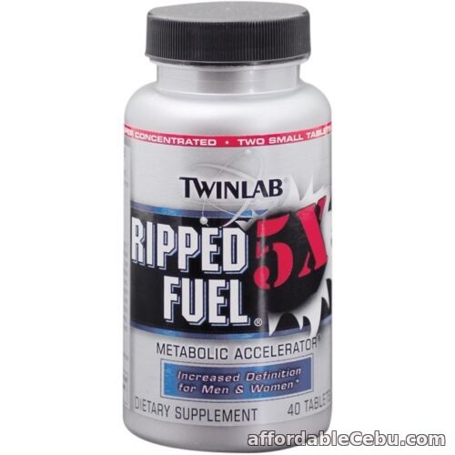 1st picture of TWINLAB RIPPED FUEL 5X TABLETS BOTTLE OF 40 - COD FREE SHIPPING For Sale in Cebu, Philippines