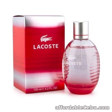 1st picture of LACOSTE RED IN STYLE PLAY EDT 125ML - COD + FREE SHIPPING For Sale in Cebu, Philippines
