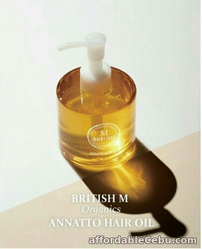 1st picture of <British M> Organics Annatto Hair Oil made in korea For Sale in Cebu, Philippines