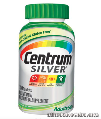 1st picture of Centrum Silver Adults 50 Plus, Multivitamin/Multimineral Supplement - 150 Ct For Sale in Cebu, Philippines