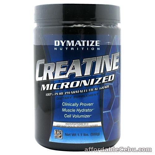 1st picture of DYMATIZE CREATINE POWDER 500GRAMS - COD FREE SHIPPING For Sale in Cebu, Philippines