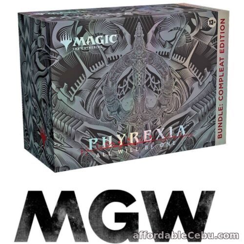 1st picture of MTG - Phyrexia All Will Be One English Compleat Edition Bundle Box Ships 3 March For Sale in Cebu, Philippines