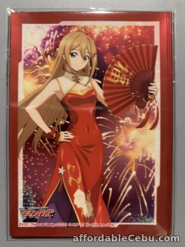 1st picture of CARDFIGHT VANGUARD MEGUMI OKURA CHINESE NEW YEAR EXCLUSIVE PROMO SLEEVES (4 PCS) For Sale in Cebu, Philippines