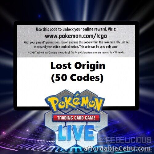 1st picture of 50 Codes  - Choose Your Set - Pokémon TCG LIVE PTCGL PTCGO Online Card For Sale in Cebu, Philippines