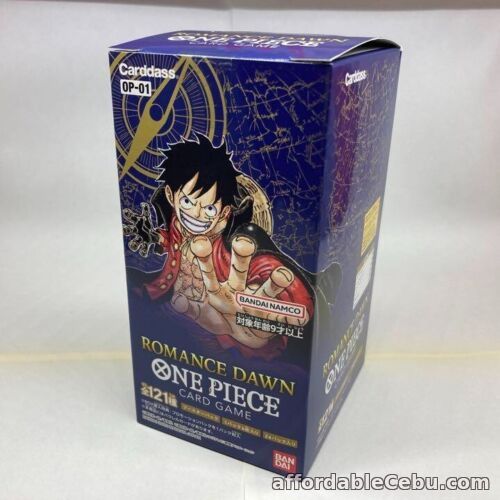 1st picture of One Piece Trading Card Game Romance Dawn OP-01 Booster Box Japanese Luffy For Sale in Cebu, Philippines