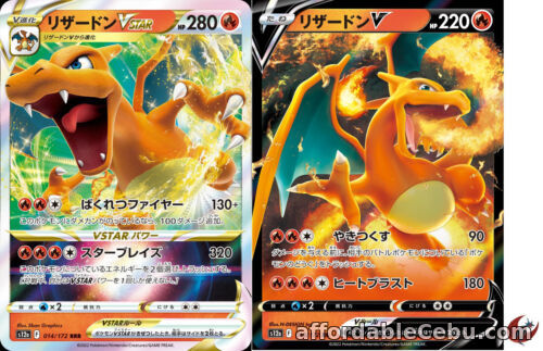 1st picture of Pokemon card s12a 014/172 Charizard VSTAR and V set Sword & Shield universe For Sale in Cebu, Philippines