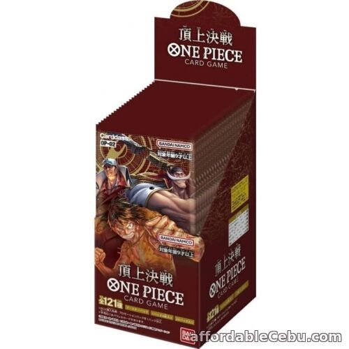 1st picture of One Piece Card Game OP02 Paramount War Summit Battle SEALED Booster Box Japanese For Sale in Cebu, Philippines