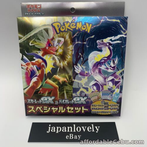 1st picture of Pokemon Cards Game - Scarlet ex & Violet ex Special set New Sealed Box Japanese For Sale in Cebu, Philippines
