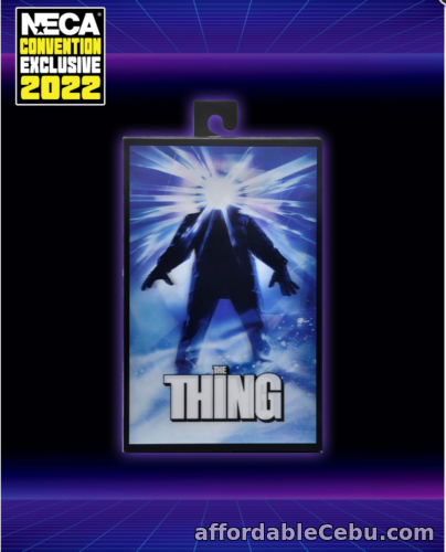 1st picture of NECA THE THING 40th Anniversary Movie Poster 7" Figure SDCC 2022 Exclusive For Sale in Cebu, Philippines