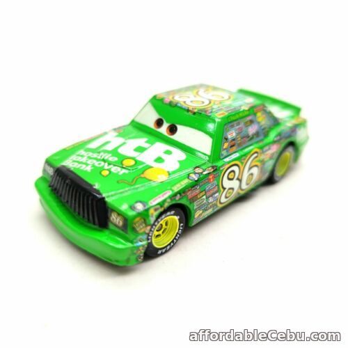 1st picture of Disney Pixar Cars Chick Hicks 1:55 Diecast Model Toys Car Metal Loose Gift Boy For Sale in Cebu, Philippines