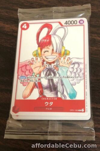 1st picture of Uta OP01-005 R One Piece Card Game Film RED Movie Limited Promo Japanese "MINT" For Sale in Cebu, Philippines