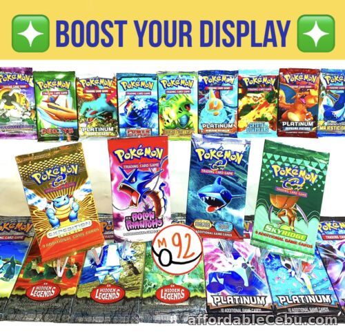 1st picture of Pokemon Vintage Booster Pack Full Art Sets For Display✨1999-2010 WOTC—RE-SEALED For Sale in Cebu, Philippines