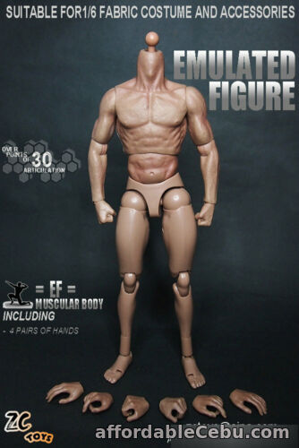 1st picture of ZC Toys 1/6 Scale Muscle Muscular Nude Action Figure Body fit Wolverine Head hot For Sale in Cebu, Philippines
