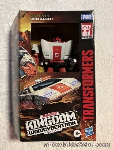 1st picture of Transformers War For Cybertron Trilogy Kingdom Walgreens Excl Red Alert DMG Box For Sale in Cebu, Philippines