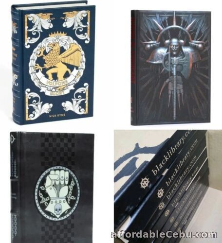 1st picture of Warhammer 40k Black Library book lot of 3 Volpone, Cthonia's Reckoning, Huron Bk For Sale in Cebu, Philippines
