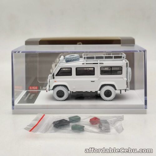 1st picture of Master 1:64 Land Rover Defender Van Camp Diecast Toys Car Models Collection Gift For Sale in Cebu, Philippines