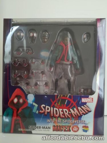 1st picture of MAFEX No.107 Spider Man Figure Into The Spider-Vers Miles Morales MEDICOM TOY For Sale in Cebu, Philippines