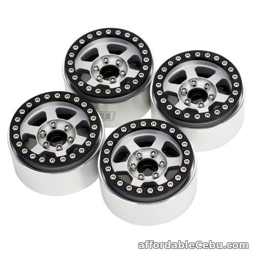 1st picture of INJORA CNC 1.9" Beadlock Wheel Rims 6-Spokes for 1/10 RC Crawler Car,4PCS,W1947 For Sale in Cebu, Philippines