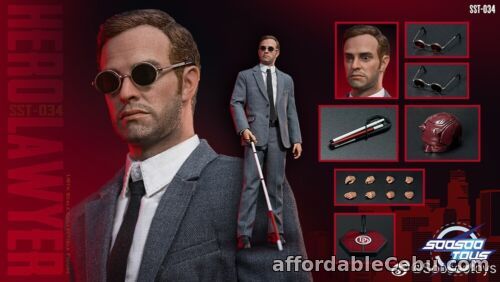 1st picture of Preorder SOOSOOTOYS SST-034 1/6 Daredevil 2.0 Lawyer Matt Murdock Action Figure For Sale in Cebu, Philippines