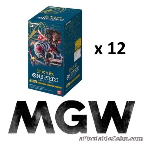 1st picture of One Piece Mighty Enemies Booster Case of 12 Booster Box OP-03 JAPANESE Ship 2/11 For Sale in Cebu, Philippines