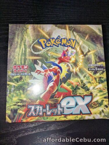 1st picture of Pokemon Card Scarlet & Violet Booster Box Scarlet ex sv1S Japanese sealed For Sale in Cebu, Philippines