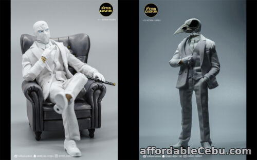 1st picture of Pre-order Aton custom 1/12 Moon Knight Marc Spector 6" Action Figure Two Heads For Sale in Cebu, Philippines