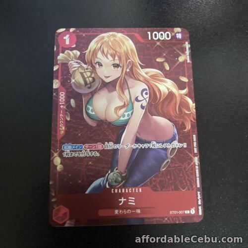 1st picture of One Piece Card Game Nami ST01-007 C PROMO Standard Battle Championship Holo "NM" For Sale in Cebu, Philippines