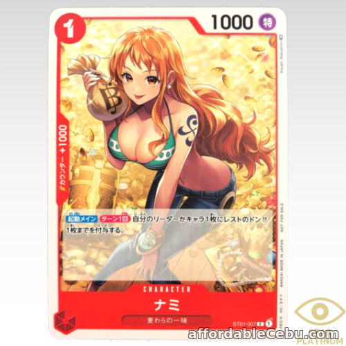 1st picture of Nami ST01-007 Promo Standard Battle Championship One Piece Card Game- NM For Sale in Cebu, Philippines