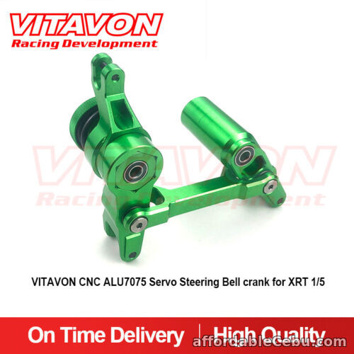 1st picture of VITAVON CNC ALU7075 Servo Steering Bell crank for TRAXXAS XRT 1/5 Green For Sale in Cebu, Philippines