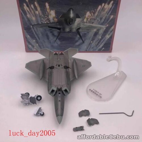 1st picture of Wltk USAF F-22 Raptor Stealth Air Superiority Fighter 1/100 Diecast Jet Model For Sale in Cebu, Philippines