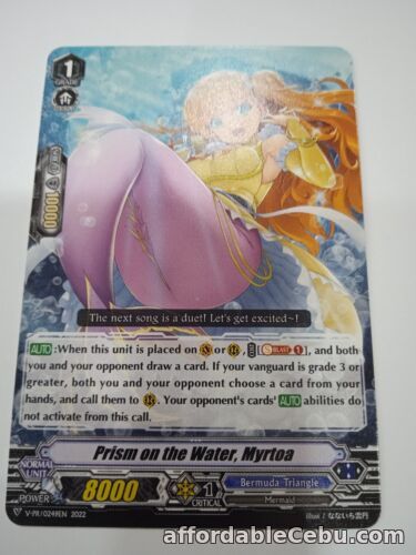 1st picture of Prism on the Water, Myrtoa - V-PR/0249EN 2022 English - Vanguard Promo For Sale in Cebu, Philippines