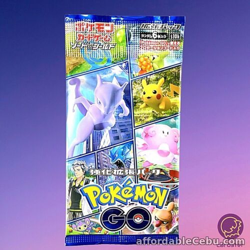 1st picture of 1 PACK Pokemon Go s10b Japanese Pokemon Card Booster New TCG Sword Shield For Sale in Cebu, Philippines